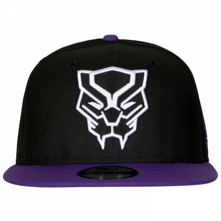Black Panther Purple and Black New Era 9Fifty Adjustable Hat